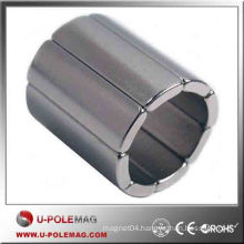 Buy N50 Axial D50X10MM Neodymium Arc Magnet Supplier China